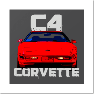 C4 Corvette Late Posters and Art